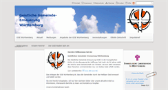 Desktop Screenshot of gge-wuerttemberg.de